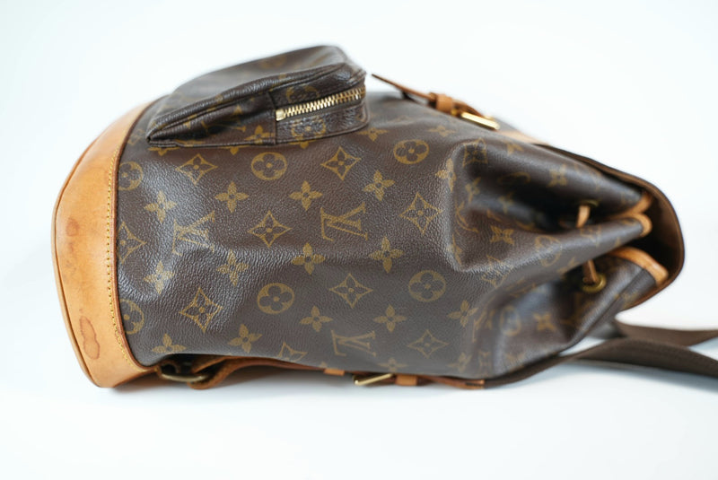 Louis Vuitton Monogram Montsouris GM Backpack Used