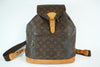 Louis Vuitton Monogram Montsouris GM Backpack Used