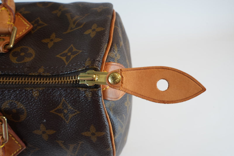 Louis Vuitton Monogram Speedy 30 Handbag Used