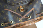 Louis Vuitton Monogram Montsouris PM/Mini Backpack Used