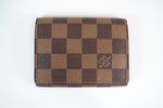 Louis Vuitton Damier Ebene Envelope De Visite Card Case Used