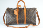 Louis Vuitton Monogram Keepall Bandouliere 45 Used