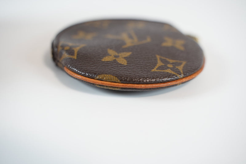 Louis Vuitton Monogram Round Coin Purse Used