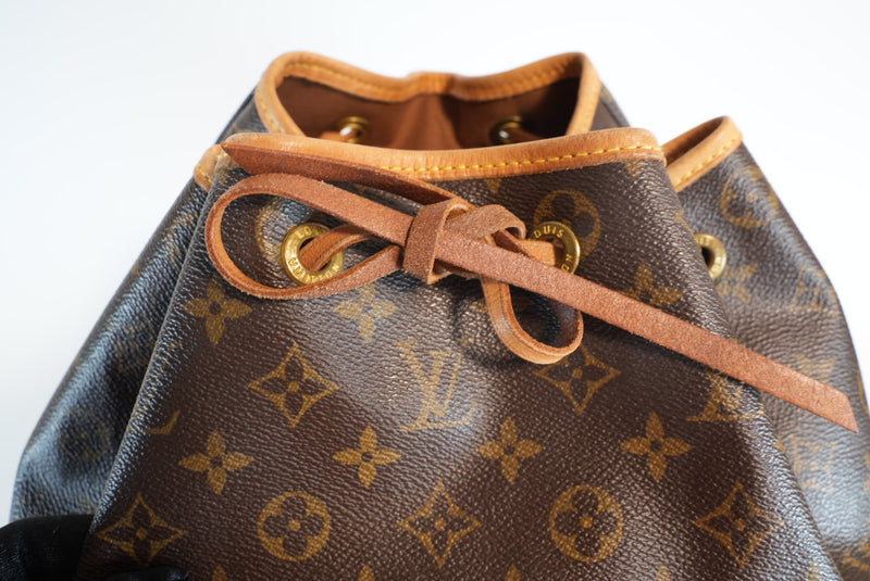 Louis Vuitton Monogram Montsouris MM Backpack Used