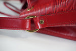 Louis Vuitton Epi Leather Petite Noe Red Used