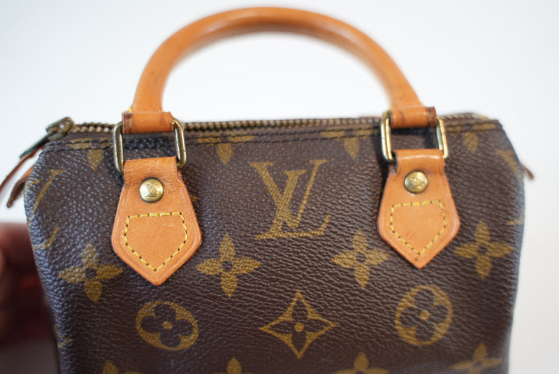 Louis Vuitton Monogram Mini Speedy HL Used