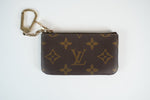 Louis Vuitton Monogram Pochette Cle Key/Card Holder Used