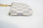 Louis Vuitton Damier Azur Pochette Cle Used