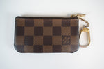 Louis Vuitton Damier Ebene Pochette Cle/Key Holder Used