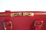 Louis Vuitton Epi Leather Alma PM Red Used