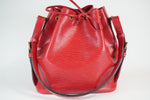 Louis Vuitton Epi Leather Petite Noe Red Used