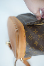 Louis Vuitton Monogram Montsouris MM Backpack Used