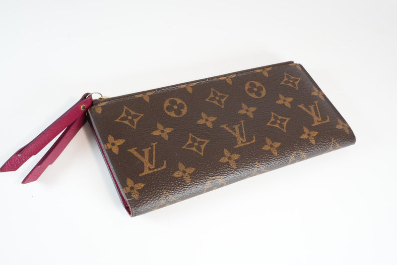 Monogram Adele Wallet Used