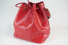 Louis Vuitton Epi Leather Petite Noe Red Used