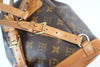 Louis Vuitton Monogram Montsouris PM/Mini Backpack Used