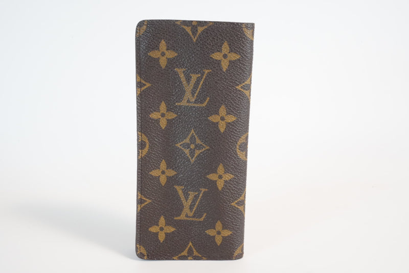 Louis Vuitton Monogram Lunettes Simple Eyeglasses Case Used