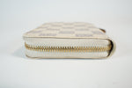 Louis Vuitton Damier Azur Zippy Compact Wallet Used