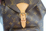 Louis Vuitton Monogram Montsouris MM Backpack Used