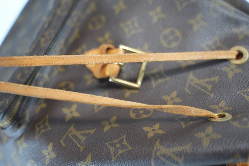 Louis Vuitton Monogram Montsouris GM Backpack Used