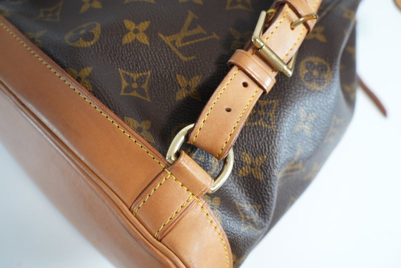 Louis Vuitton Monogram Montsouris MM Backpack Used