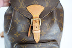 Louis Vuitton Monogram Montsouris MM Backpack Used