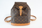 Louis Vuitton Monogram Montsouris MM Backpack Used