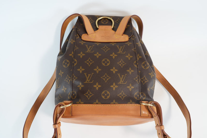 Louis Vuitton Monogram Montsouris MM Backpack Used