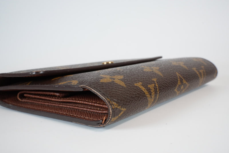 Louis Vuitton Monogram Etui Papier Tri-fold Wallet Used