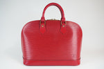 Louis Vuitton Epi Leather Alma PM Red Used