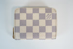 Louis Vuitton Damier Azur Zippy Compact Wallet Used