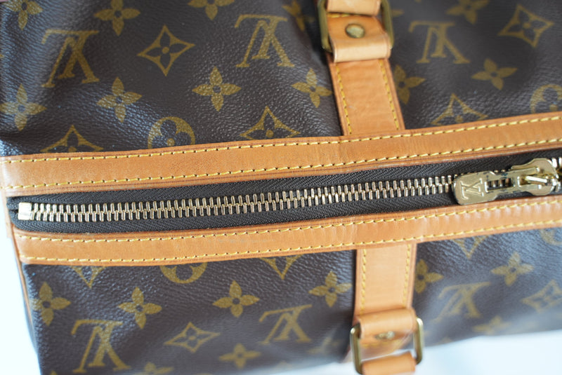 Louis Vuitton Monogram Sac Souple 45 Duffle Bag Used