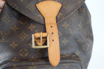 Louis Vuitton Monogram Montsouris GM Backpack Used