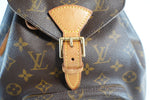 Louis Vuitton Monogram Montsouris MM Backpack Used