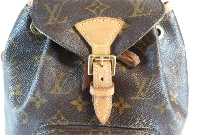 Louis Vuitton Monogram Montsouris PM Backpack Used