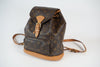 Louis Vuitton Monogram Montsouris MM Backpack Used