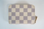 Louis Vuitton Damier Azur Zippy Compact Wallet Used