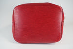 Louis Vuitton Epi Leather Petite Noe Red Used