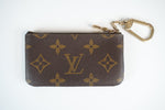 Louis Vuitton Monogram Pochette Cle Key/Card Holder Used