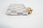 Louis Vuitton Damier Azur Pochette Cle Used