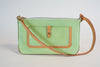 Louis Vuitton Monogram Vernis Mallory Square Peppermint Green Used