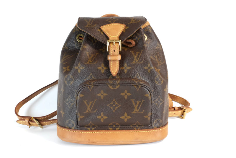 Louis Vuitton Monogram Montsouris PM Backpack Used