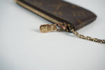 Louis Vuitton Monogram Pochette Cle Key/Card Holder Used