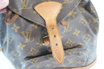 Louis Vuitton Monogram Montsouris MM Backpack Used