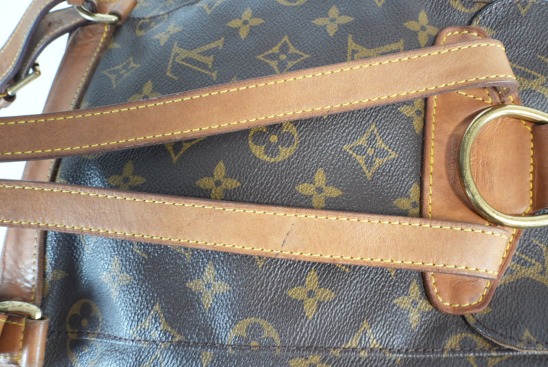 Louis Vuitton Monogram Montsouris MM Backpack Used