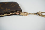 Louis Vuitton Monogram Pochette Cle Key/Card Holder Used