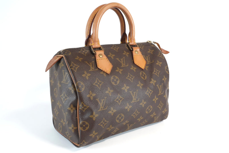 Louis Vuitton Monogram Speedy 25 Handbag Used