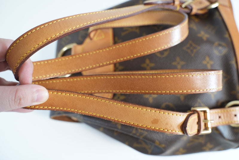 Louis Vuitton Monogram Montsouris MM Backpack Used