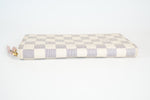 Louis Vuitton Damier Azur Clemence Wallet Used