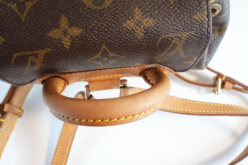 Louis Vuitton Monogram Montsouris PM Backpack Used