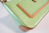 Louis Vuitton Monogram Vernis Mallory Square Peppermint Green Used